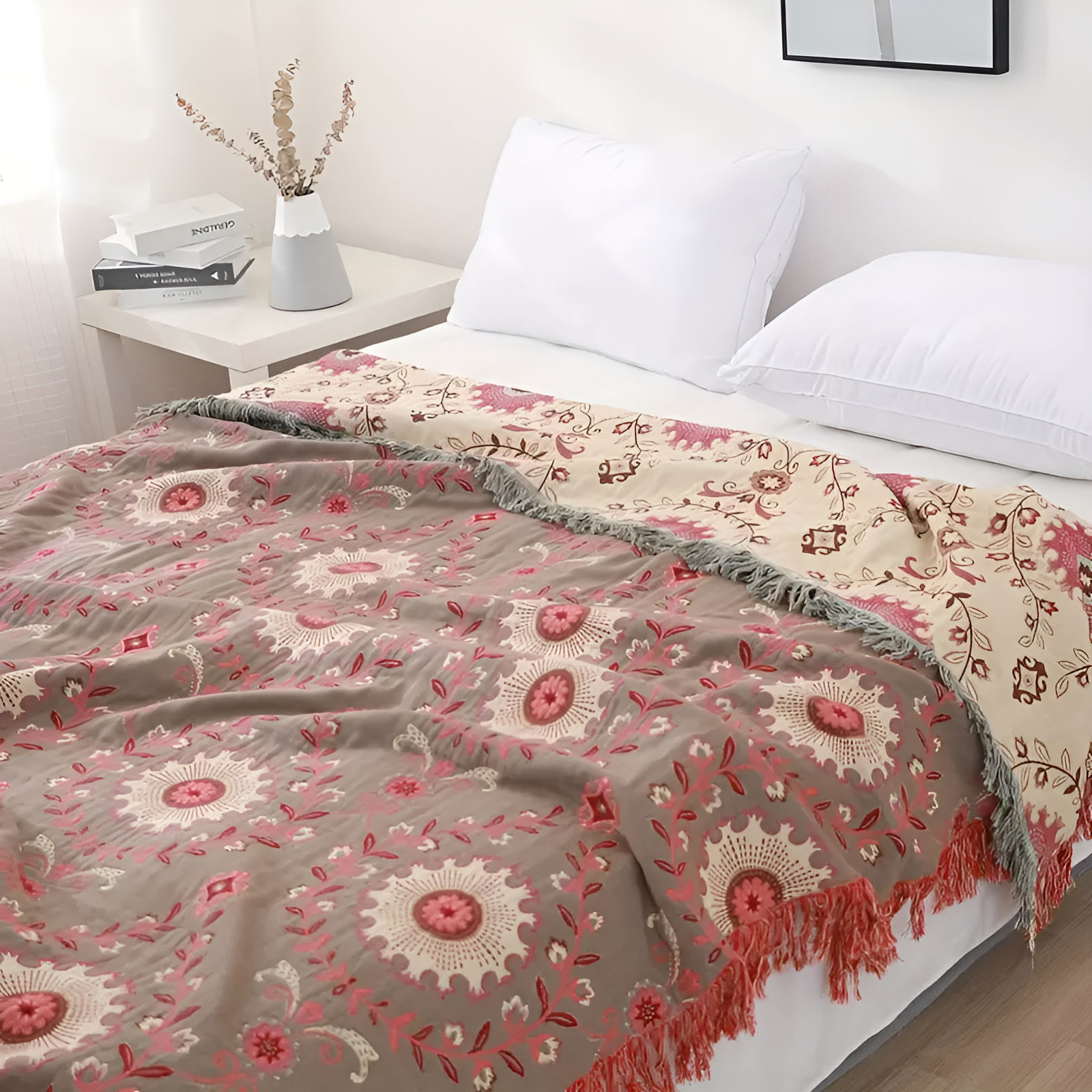 Mandala Reversible Blanket