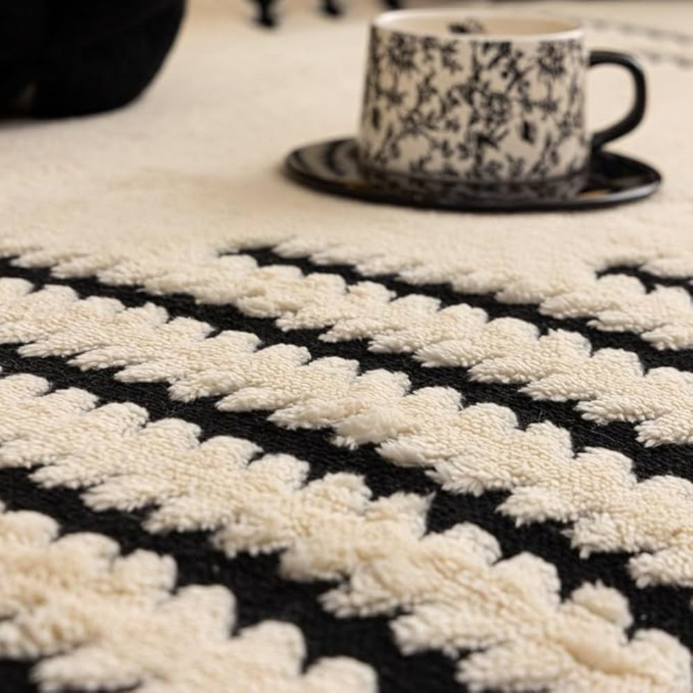 Plush Tufted Couch Cover