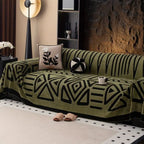 Texture Print Couch Cover