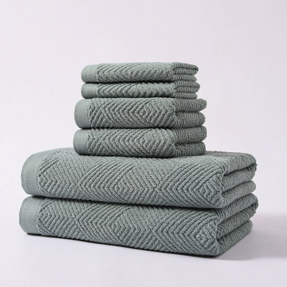 Cascade Cotton Towels | 6pcs Set