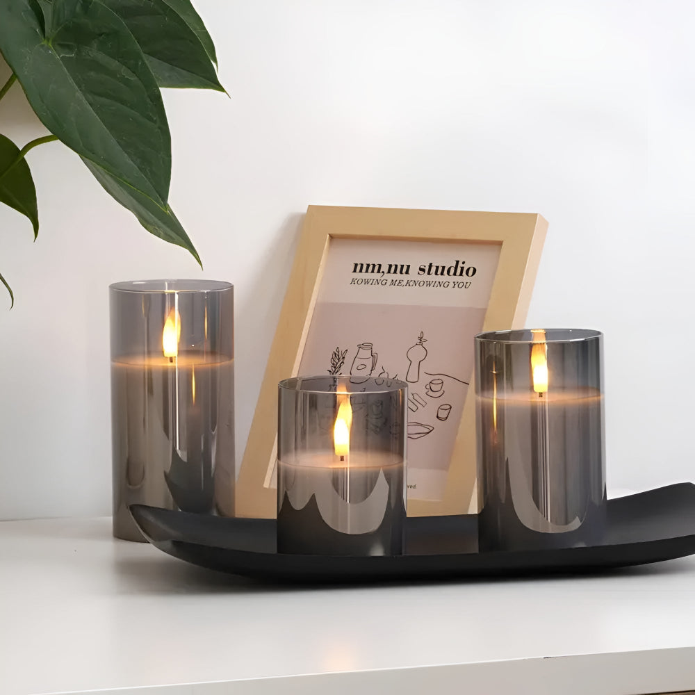 Flameless Candle - 3pcs Set
