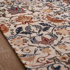 Floral & Bird Jacquard Table Runner