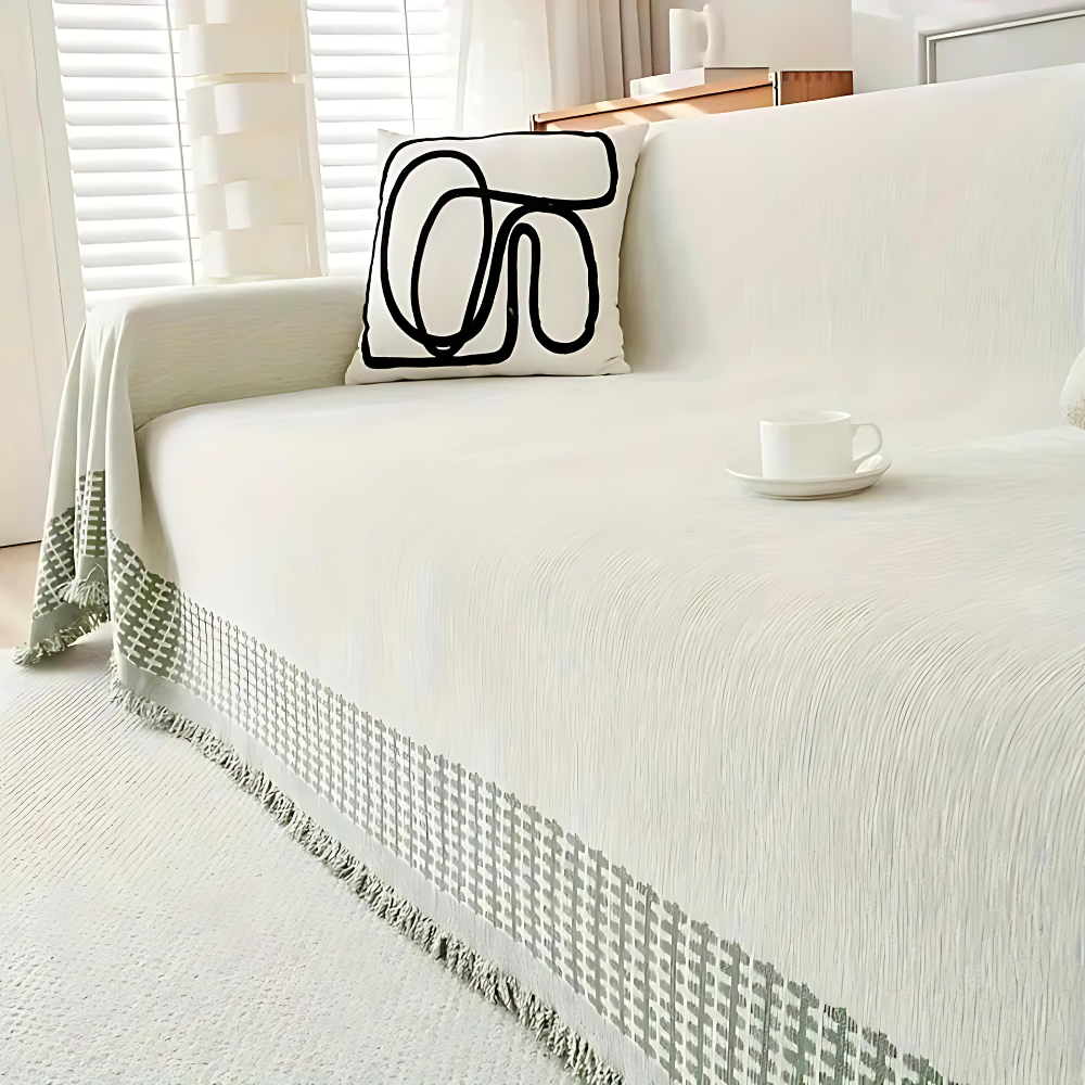 Serene Oasis Couch Cover