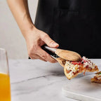 Wood & Steel Tongs | Set of 2