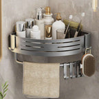 Aluminium Corner Shower Caddy Rack
