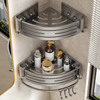 Aluminium Corner Shower Caddy Rack