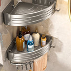 Aluminium Corner Shower Caddy Rack