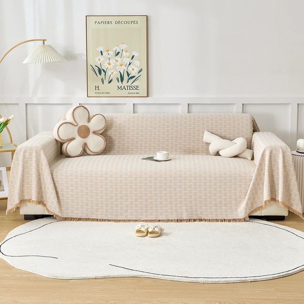 Casa Serene Geometric Couch Cover