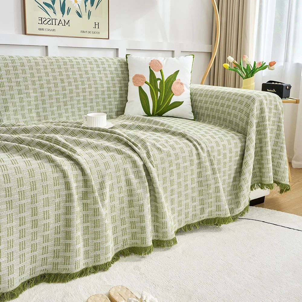 Casa Serene Geometric Couch Cover