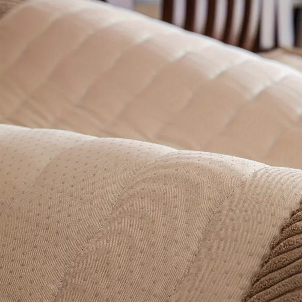 Thick Plush Couch Cover