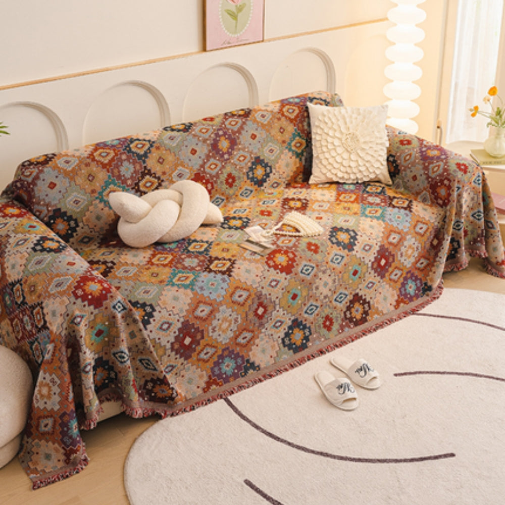 Jewel Tiles Couch Cover