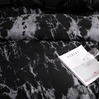 Black Marble | 3pcs Quilt Cover Sets