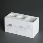 Couple Resina Toothbrush Holder