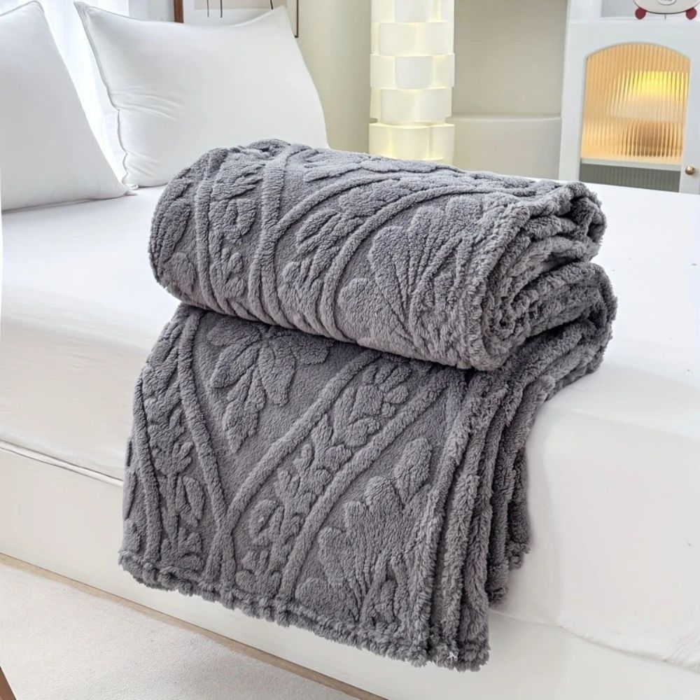 Paris Weave Jacquard Fleece Blanket