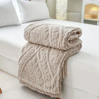 Paris Weave Jacquard Fleece Blanket