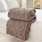 Paris Weave Jacquard Fleece Blanket