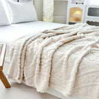 Paris Weave Jacquard Fleece Blanket