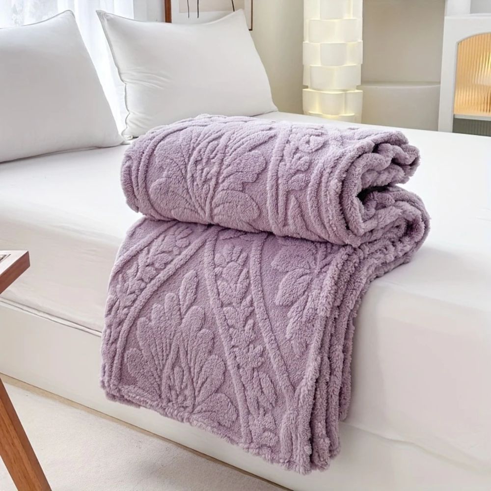 Paris Weave Jacquard Fleece Blanket