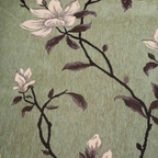 Floral Chenille Couch Cover