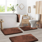 3-Piece Foam Bath Mat Set