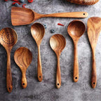 Wooden Kitchen Utensils | 7 Sets