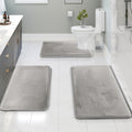 3-Piece Foam Bath Mat Set